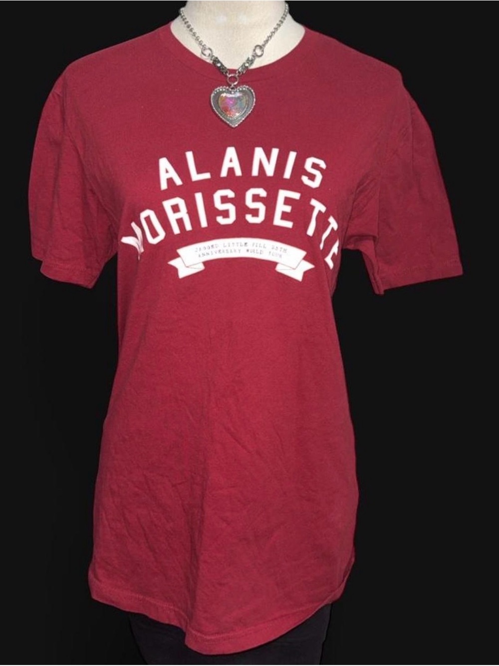 Red Alanis Morissette Graphic Tee